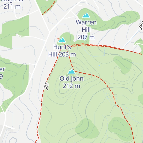 Map of Old John