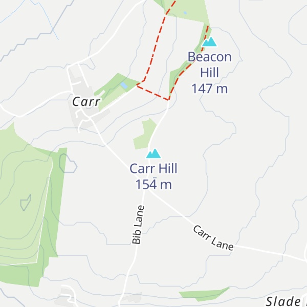Map of Carr Hill