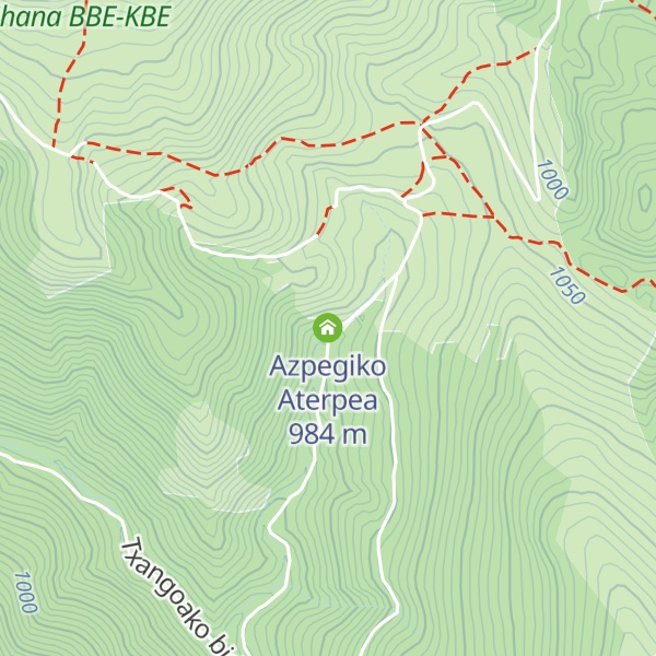 Map of Azpegiko Aterpea