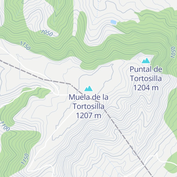 Map of Muela de la Tortosilla