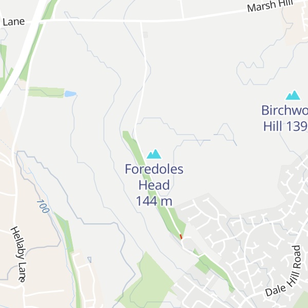 Map of Foredoles Head