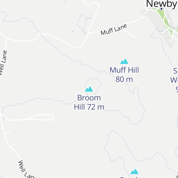 Map of Broom Hill