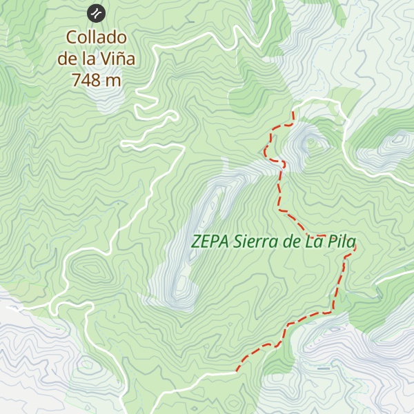 Map of Sierra del Viar