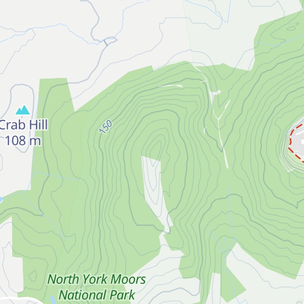 Map of Hood Hill