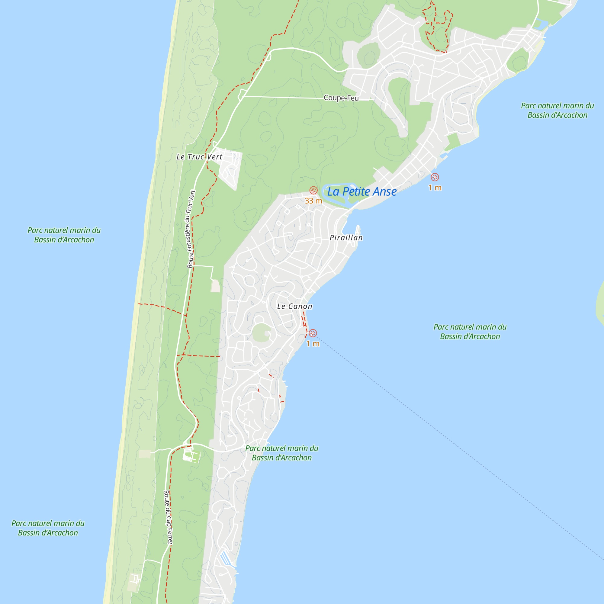Cabane 171 map
