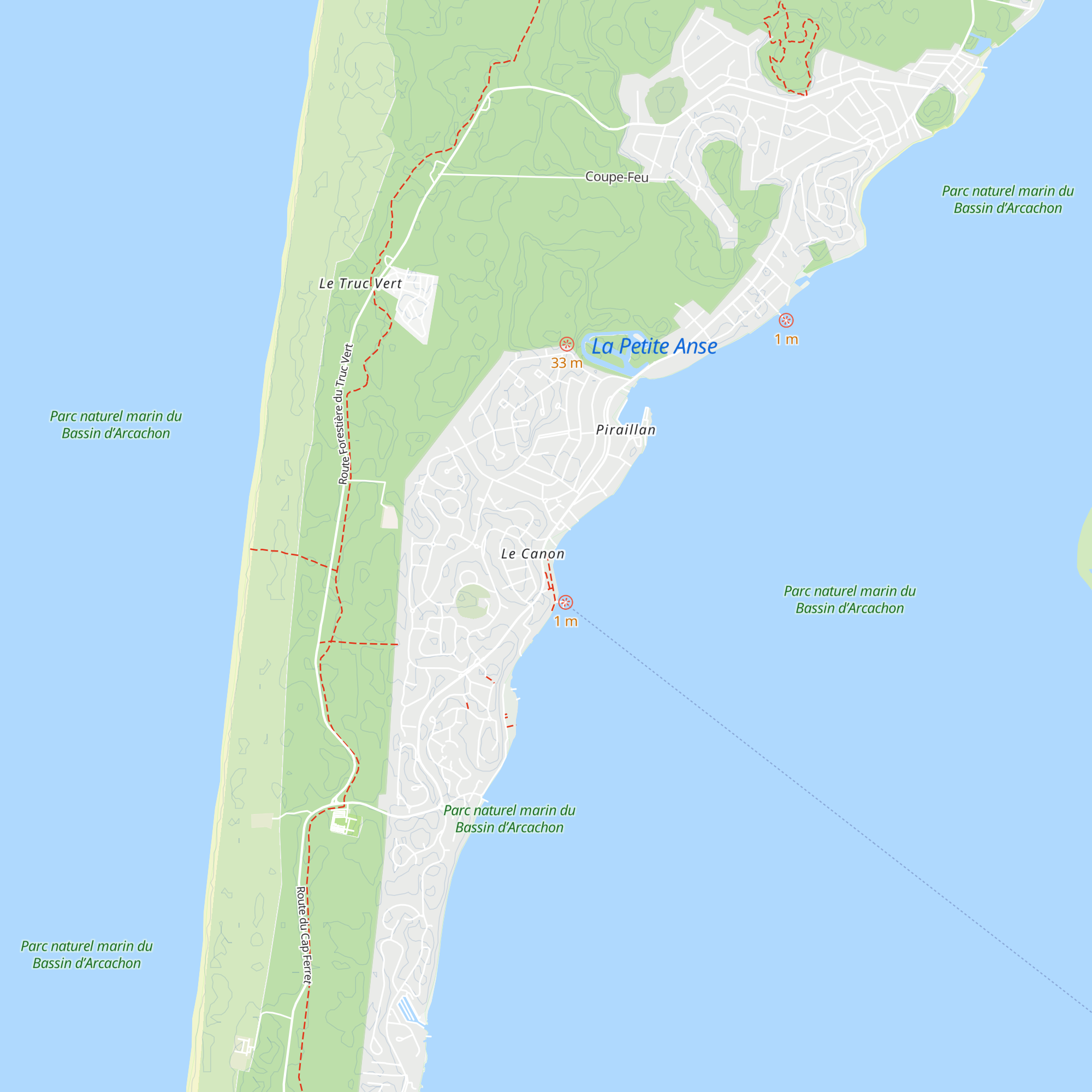 Cabane 171 map