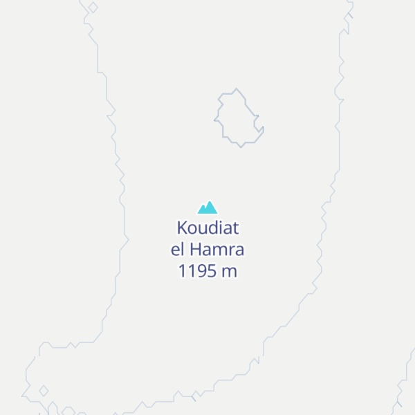 Map of Koudiat el Hamra