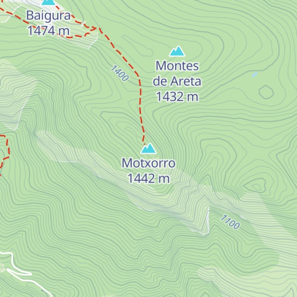 Map of Motxorro