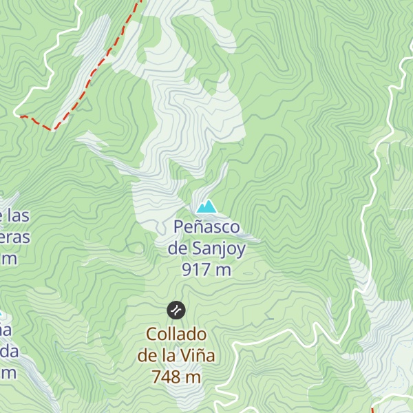 Map of Peñasco de Sanjoy