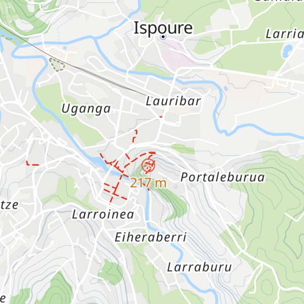 Map of Refuge Municipal Accueil Pelerin