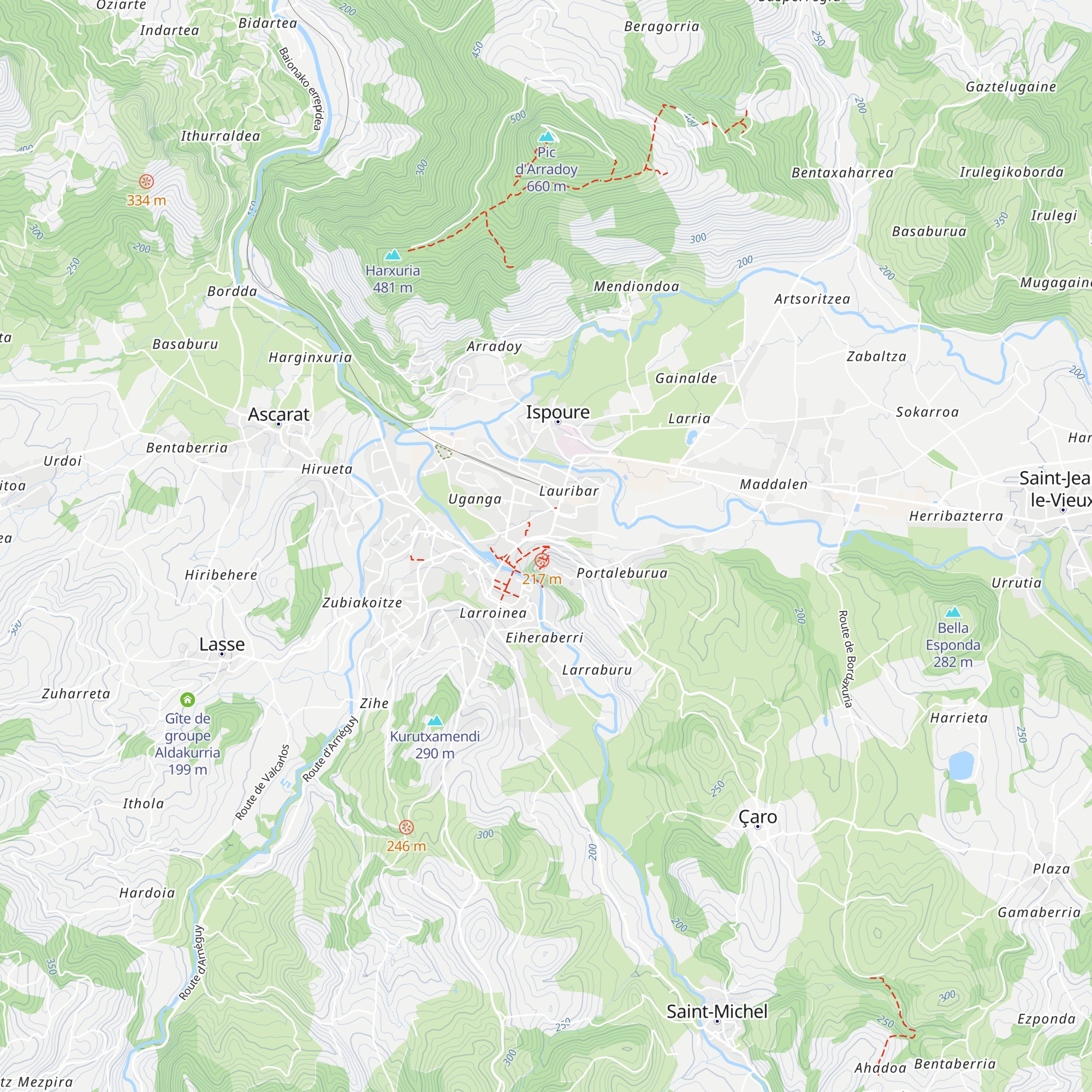 Refuge Municipal Accueil Pelerin map