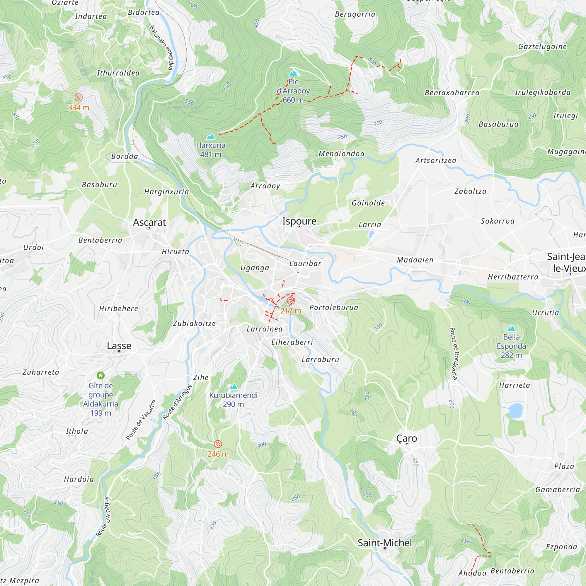Refuge Municipal Accueil Pelerin map