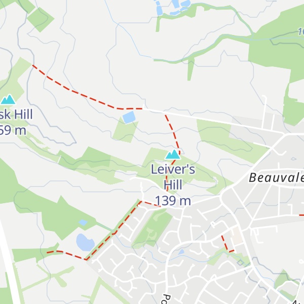 Map of Beacon Hill