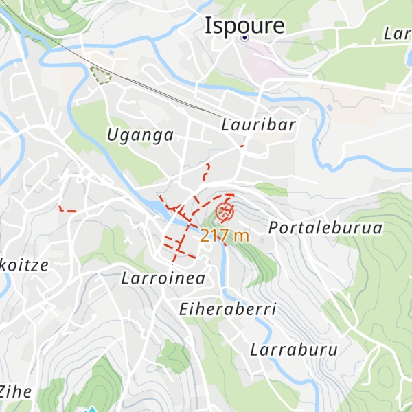 Map of Gîte Le Lièvre et La Tortue