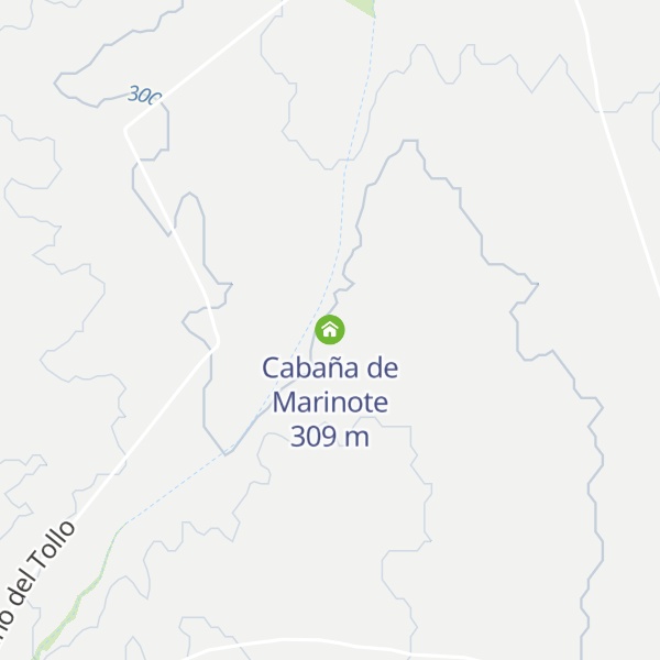 Map of Cabaña de Marinote
