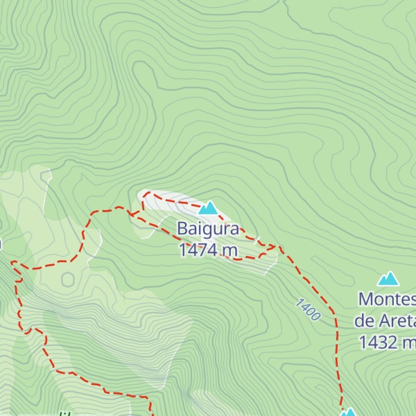 Map of Baigura