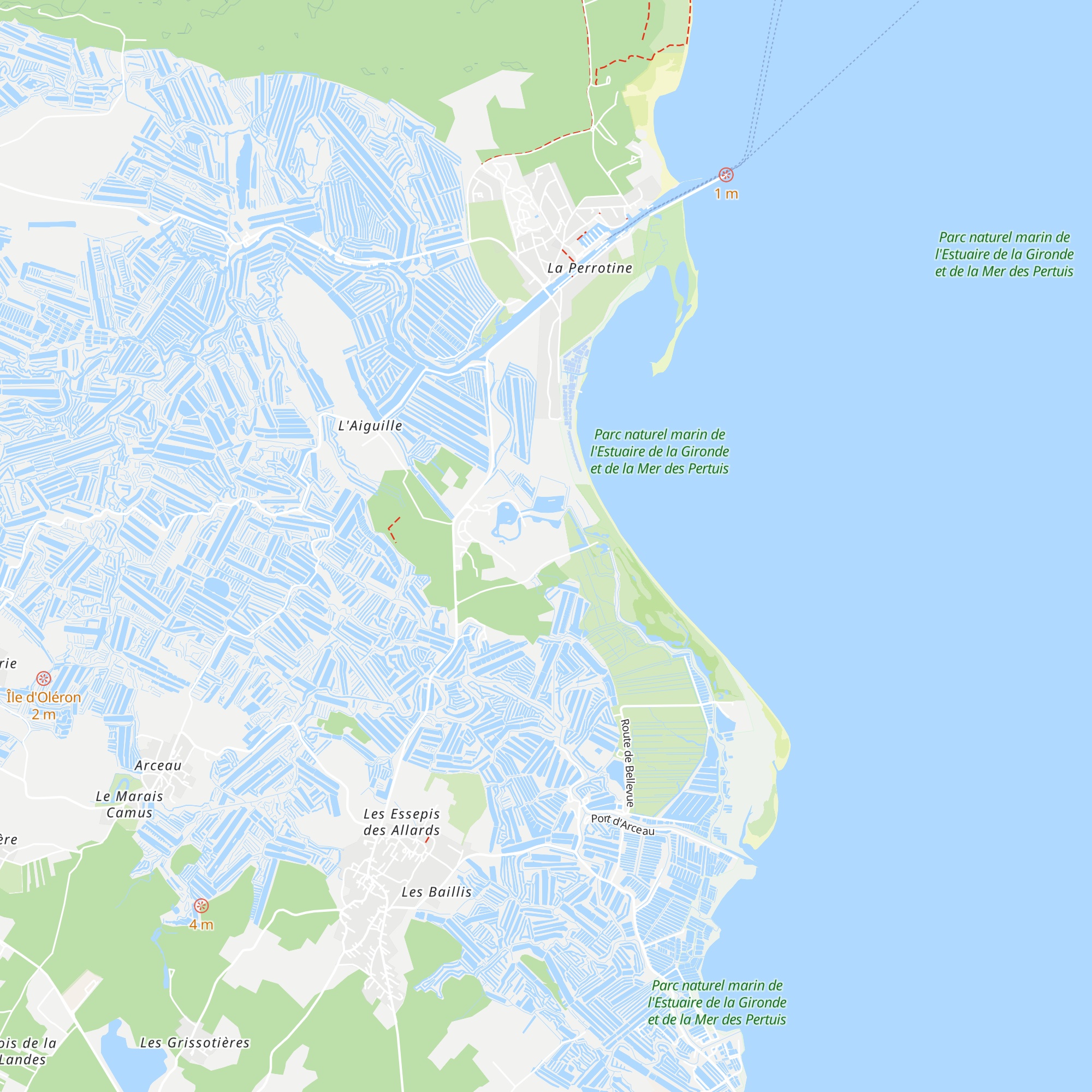 Cabane Ado map