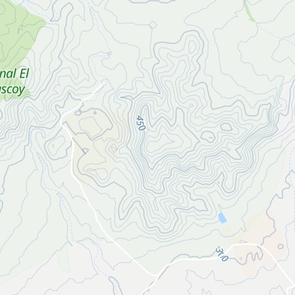 Map of Cabezo de la Pala
