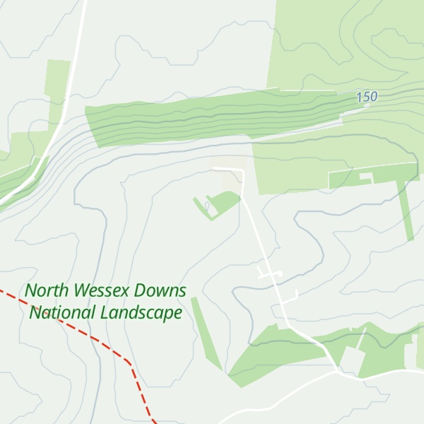 Map of Cottington's Hill