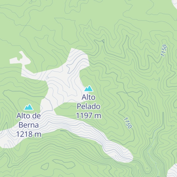 Map of Alto Pelado