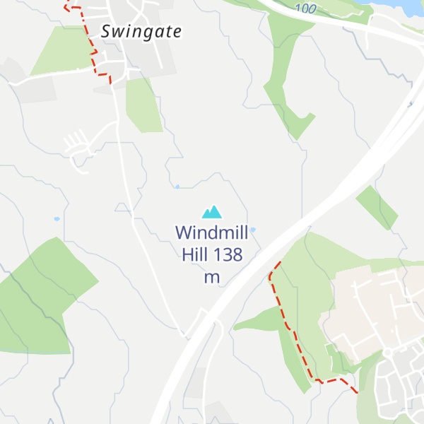 Map of Windmill Hill