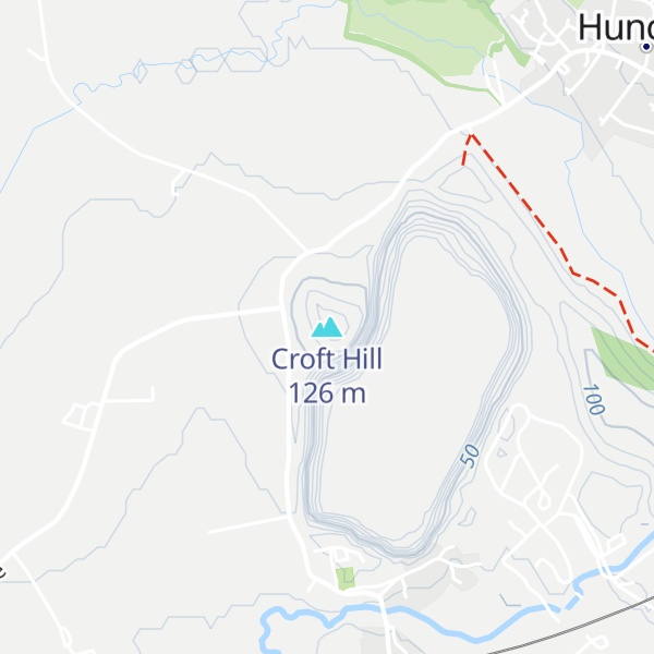 Map of Croft Hill