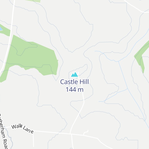 Map of Castle Hill