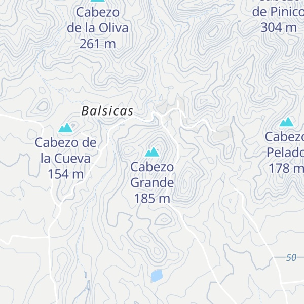 Map of Cabezo Grande