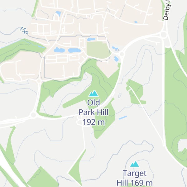 Map of Old Park Hill