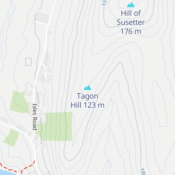 Map of Tagon Hill