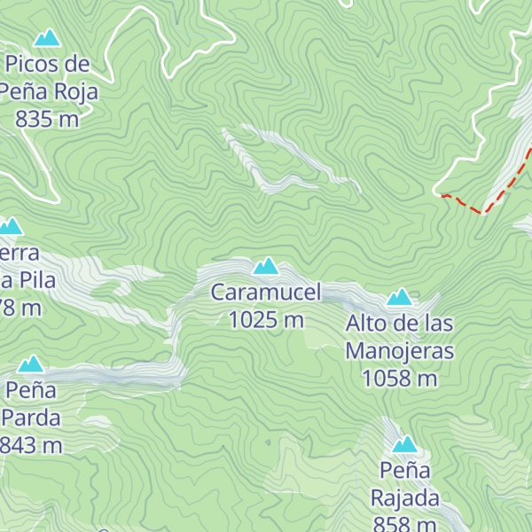 Map of Caramucel