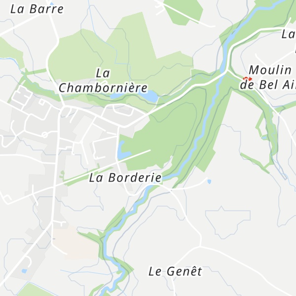 Map of Gîte des 7 Merlettes