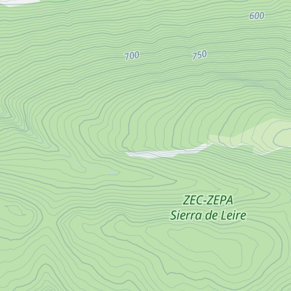 Map of Peña Roya