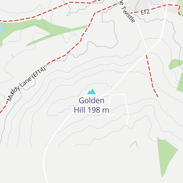 Map of Golden Hill