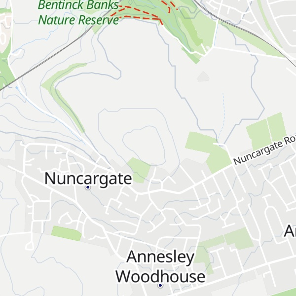 Map of Rise Hill