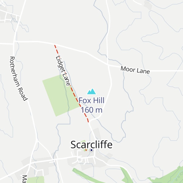 Map of Fox Hill
