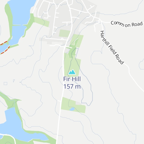 Map of Fir Hill