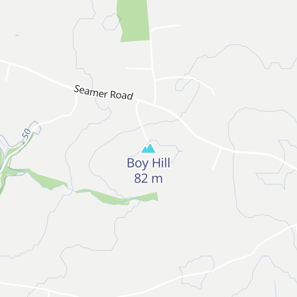 Map of Boy Hill