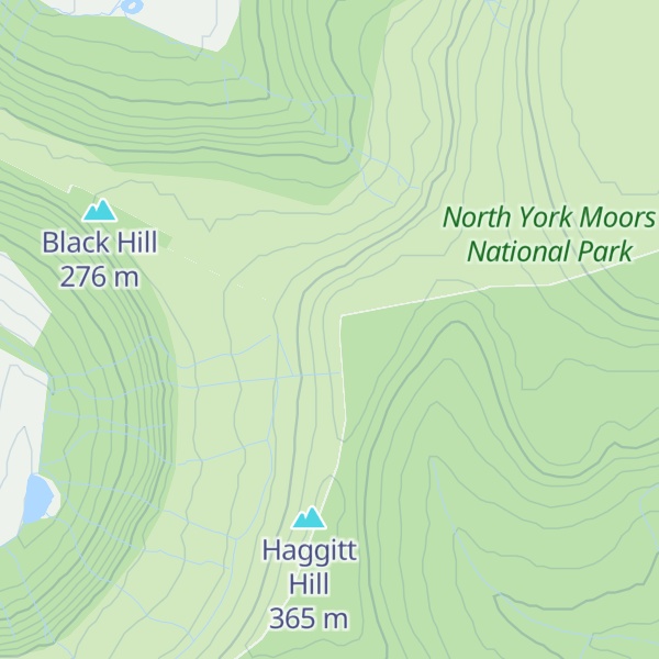Map of Gallow Hill
