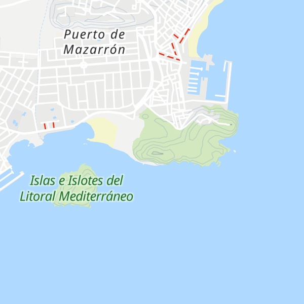 Map of Cabezo del Puerto