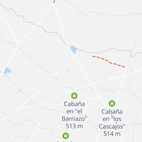 Map of Cabaña en "el Barriazo"