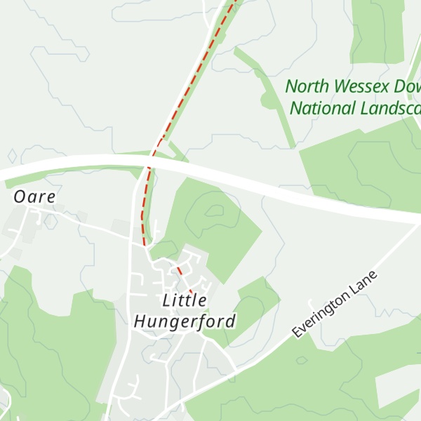 Map of Furze Hill