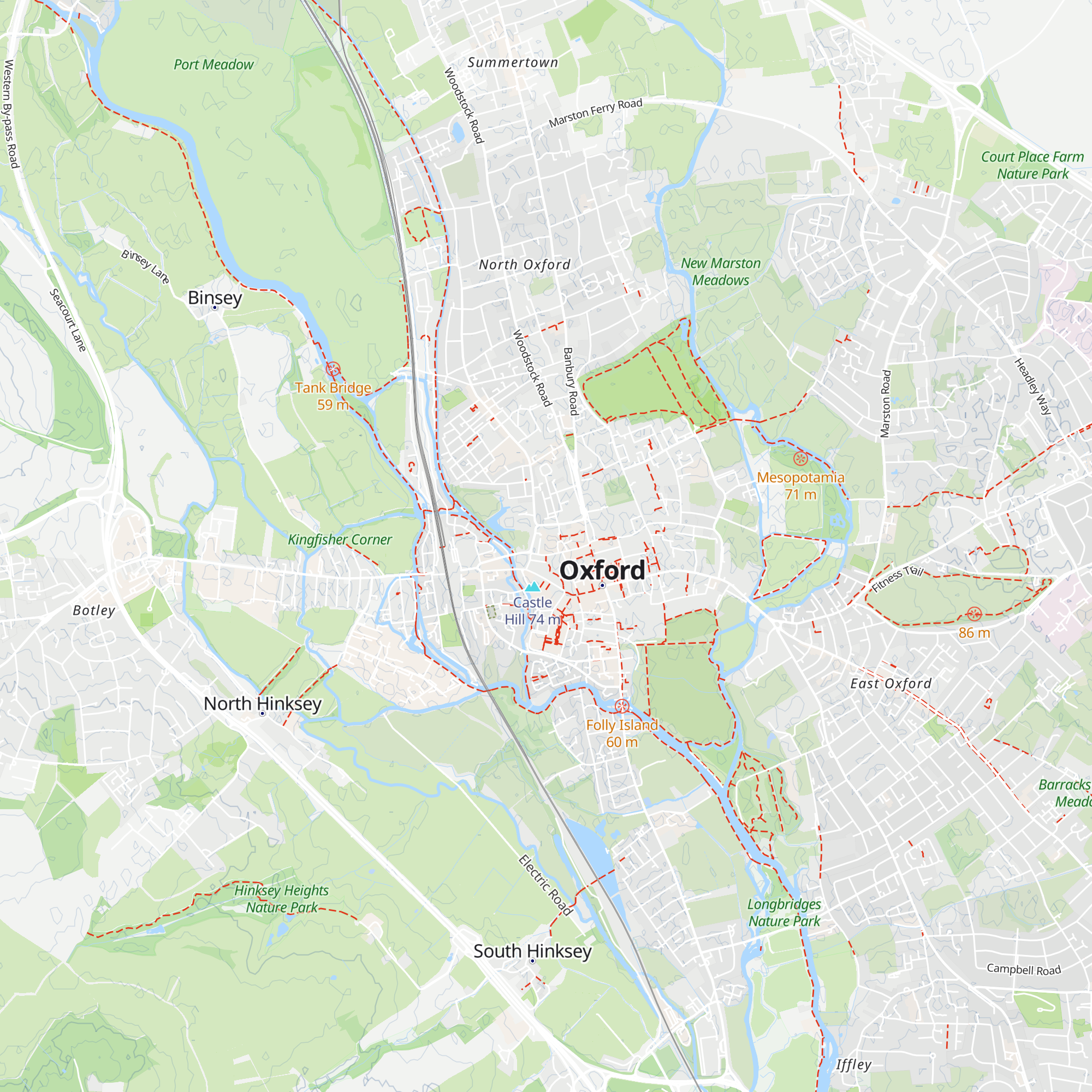 Oxford Bus Company Travel Shop & Lounge map