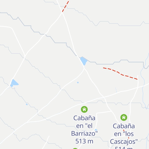 Map of Cabaña en "el Barriazo"