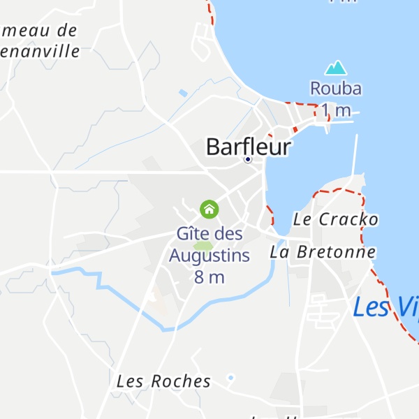 Map of Gîte des Augustins