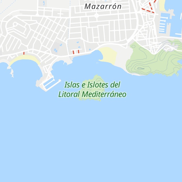Map of Cabecico de los Aviones