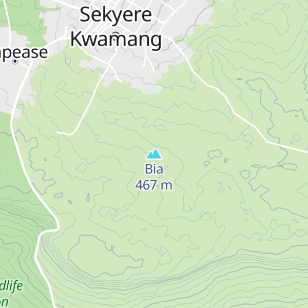 Map of Bia