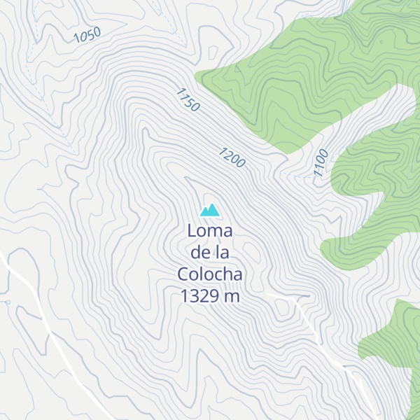 Map of Loma de la Colocha
