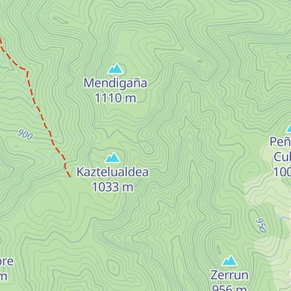 Map of Peña Roya