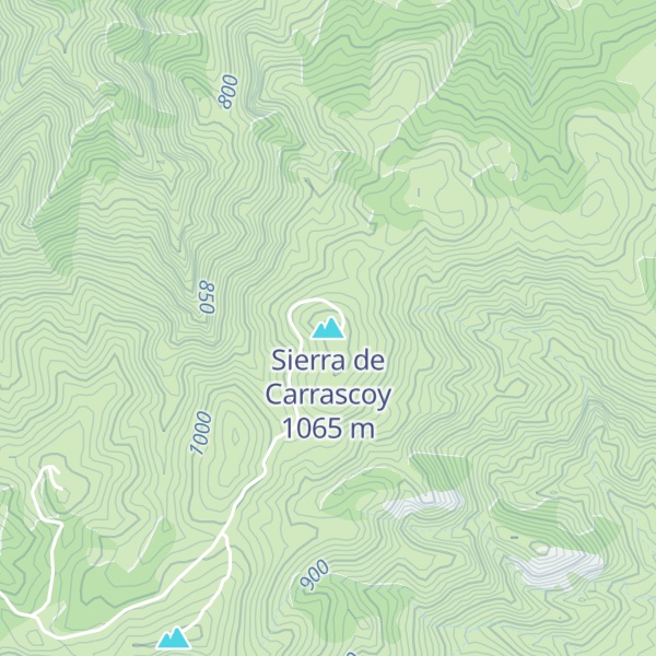 Map of Sierra de Carrascoy